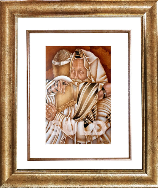 "THE EMBRACE OF ACCEPTANCE" / SOLD . AVAILABLE PRINTS