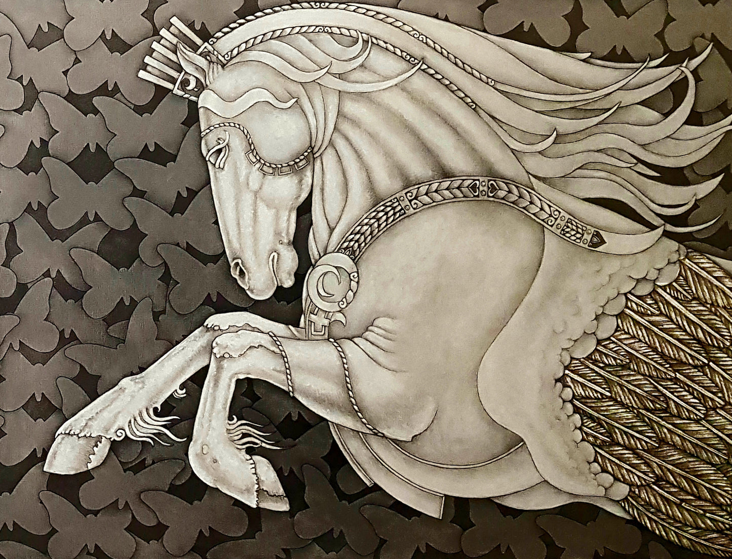 "PEGASUS I & II" / SOLD . AVAILABLE PRINTS